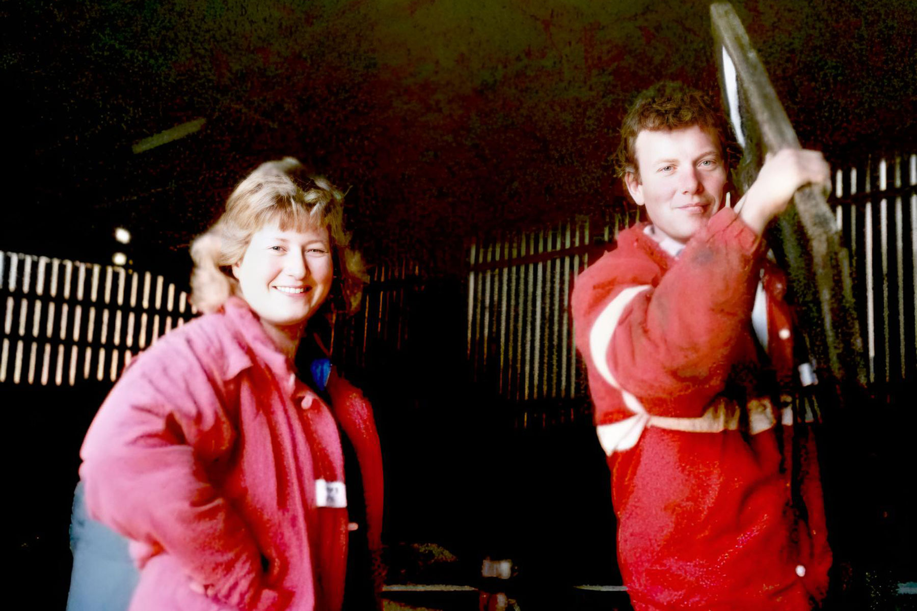 Simon and Lizzie Phillips, Broadlees Farm, Dover