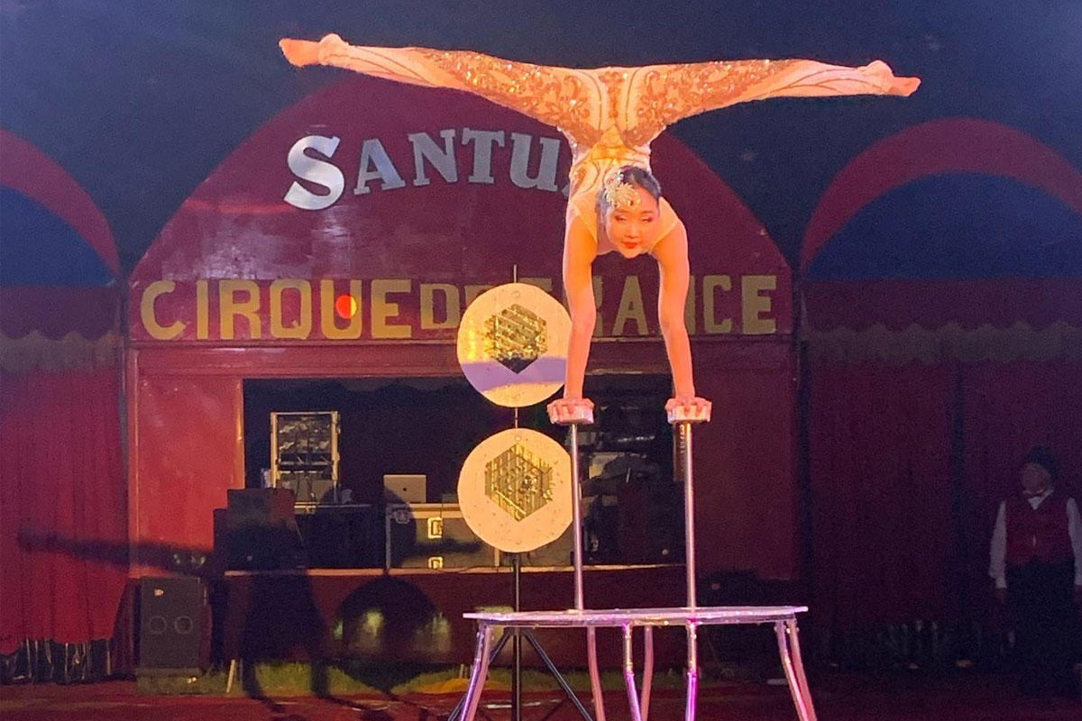 Santus Cirque De France at Broadlees Farm